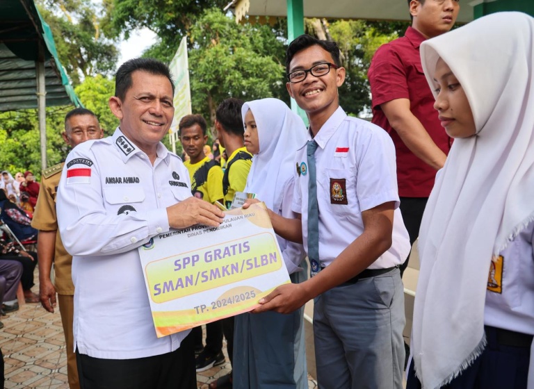 Bulan Ini Program SPP Gratis Ansar Ahmad Direalisasikan