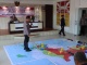 Foto dokumen Tactical Floor Game (TFG) Polres Bintan bertajuk 'Pengamanan Peringatan Mayday 2025', menampilkan peta strategi dan analisis keamanan untuk Hari Buruh Internasional